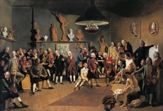 The Academicians of the Royal Academy 1771-72