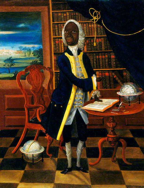 British School; Francis Williams (1702-1770), the Scholar of Jamaica; Paintings Collection; http://www.artuk.org/artworks/francis-williams-17021770-the-scholar-of-jamaica-30734