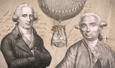 The Montgolfier brothers