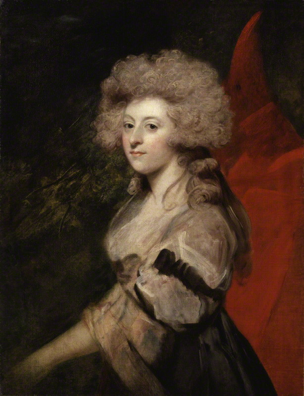 Maria Fitzherbert by Sir Joshua Reynolds, oil on canvas, 1786-1788. Courtesy of NPG