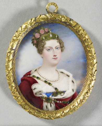 Princess Charlotte of Wales c.1817, by Joseph Lee. Courtesy of the Royal Collection