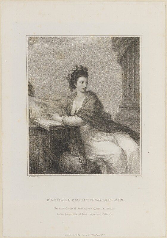 Margaret Bingham (née Smith), Countess of Lucan. NPG